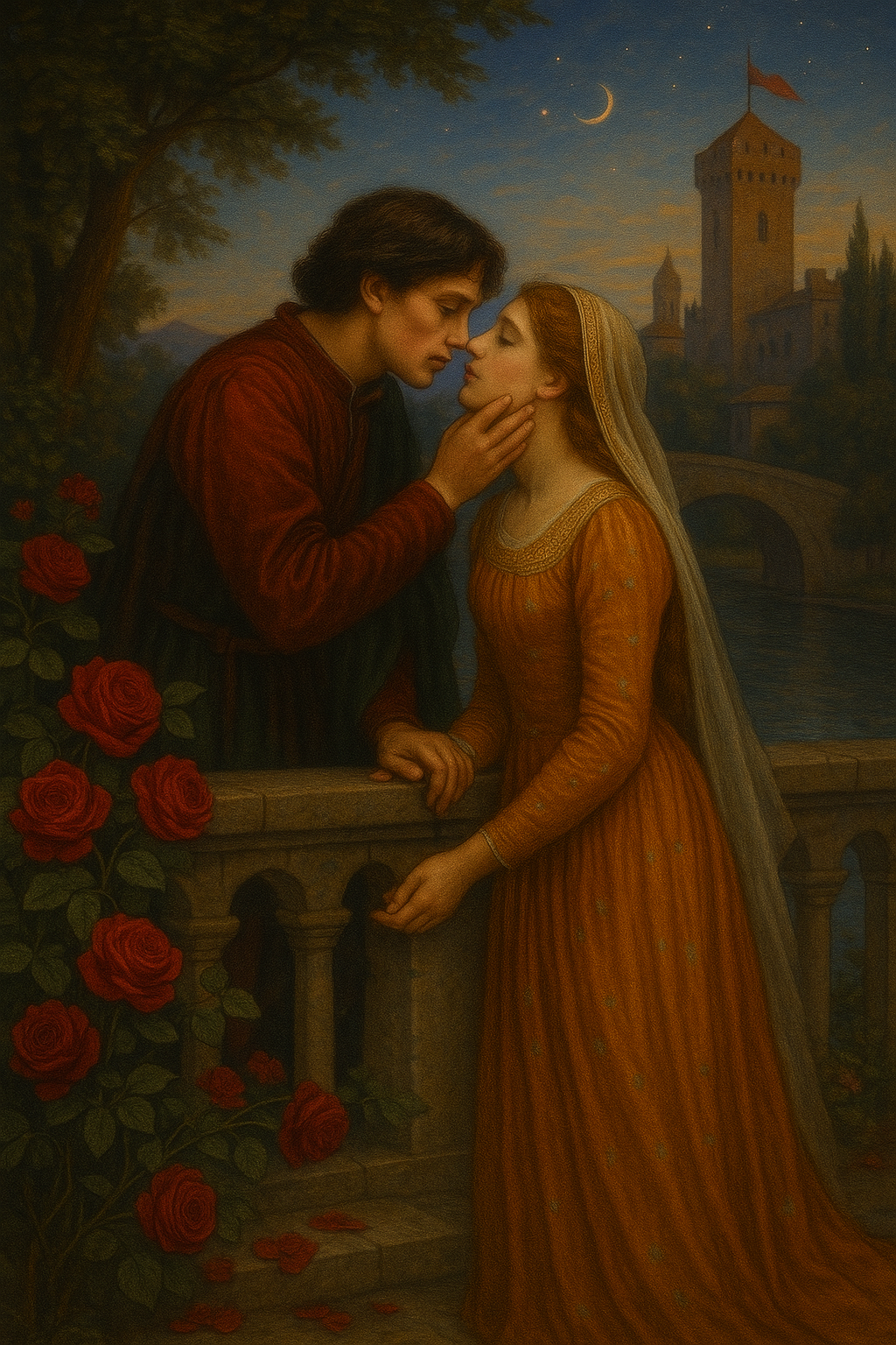 Romeo & Juliet Candle — “Eternal Lovers”