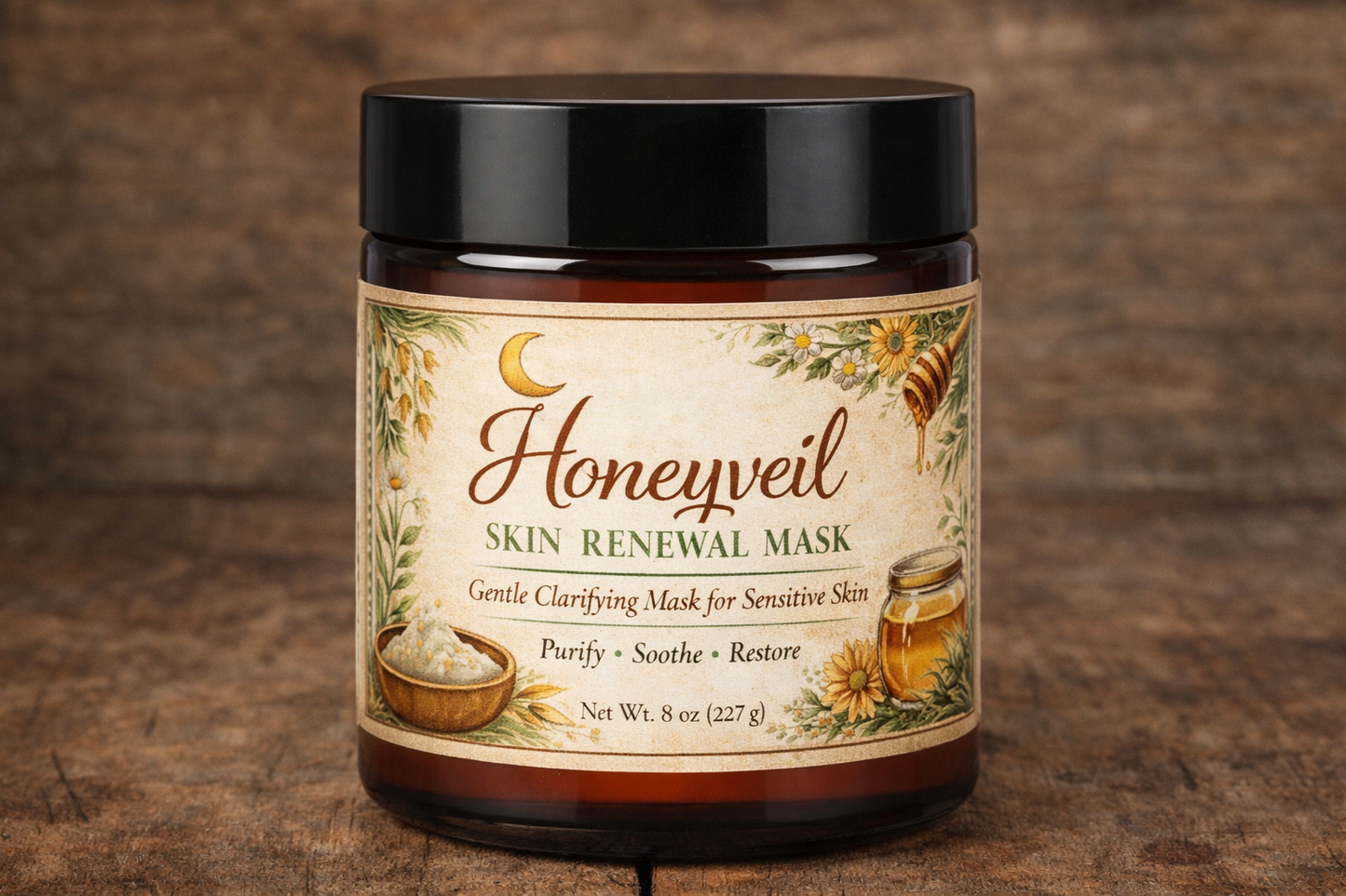 Honeyveil Skin Renewal Mask - Sensitive Skin Face Mask