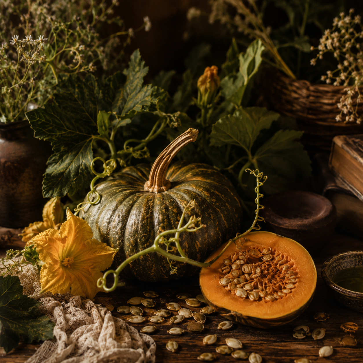 Wild Pumpkin Hair Oil - Nourish. Grow. Flourish.