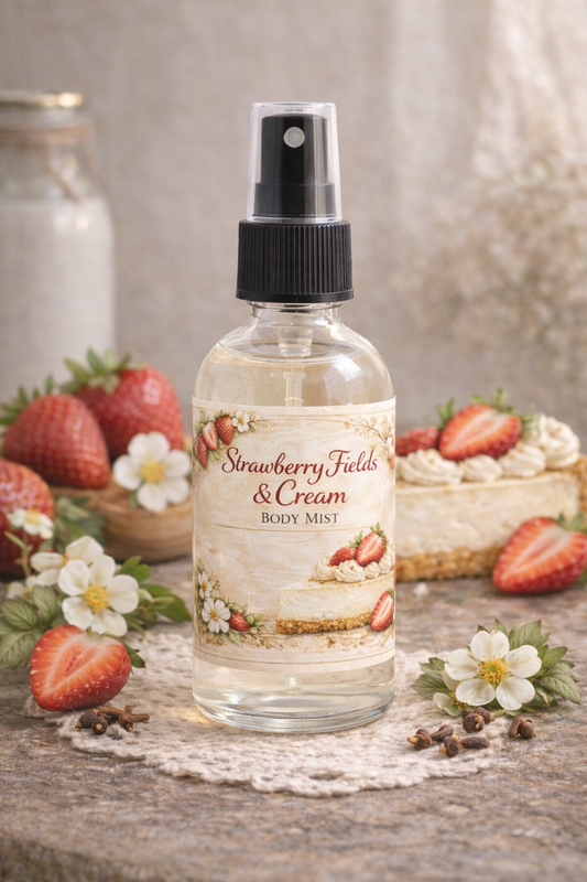 Strawberry Fields & Cream Body Mist