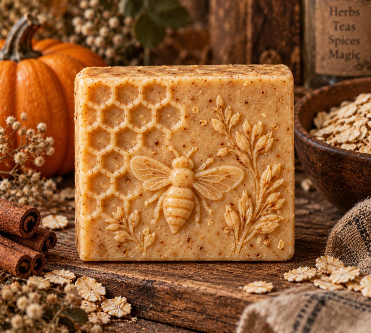 Pumpkin Oat Soap