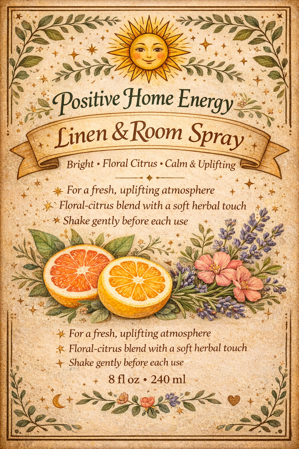 Positive Home Energy - Linen & Room Spray