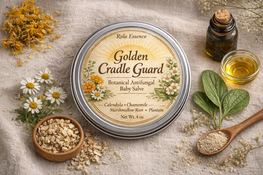 Golden Cradle Guard – Botanical Antifungal Baby Salve