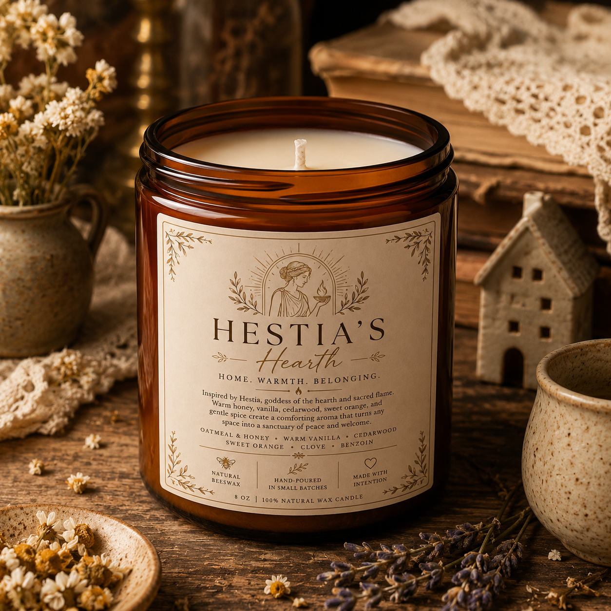 Hestia’s Hearth Candle