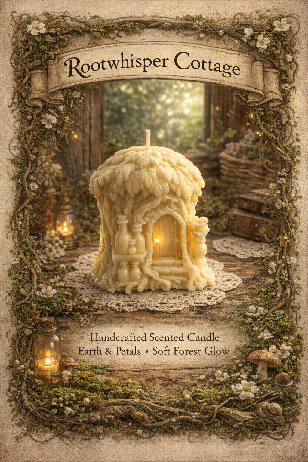 Rootwhisper Cottage Candle