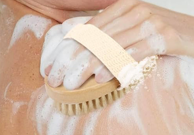 Body Dry Brush - Natural Exfoliating Dry Brush