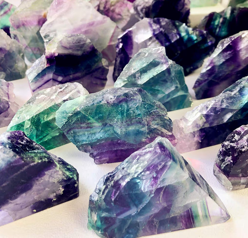 Fluorite Crystal — Stone of Focus, Balance & Positive Energy