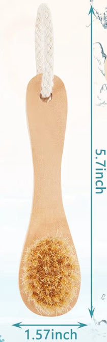 Face Exfoliation Wooden Brush