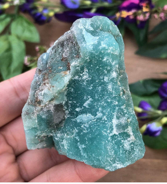 Amazonite Crystal — Stone of Luck, Truth & Harmonious Energy