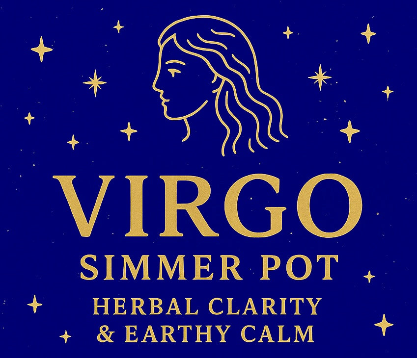 Virgo Simmer Pot – Herbal Clarity & Earthy Calm
