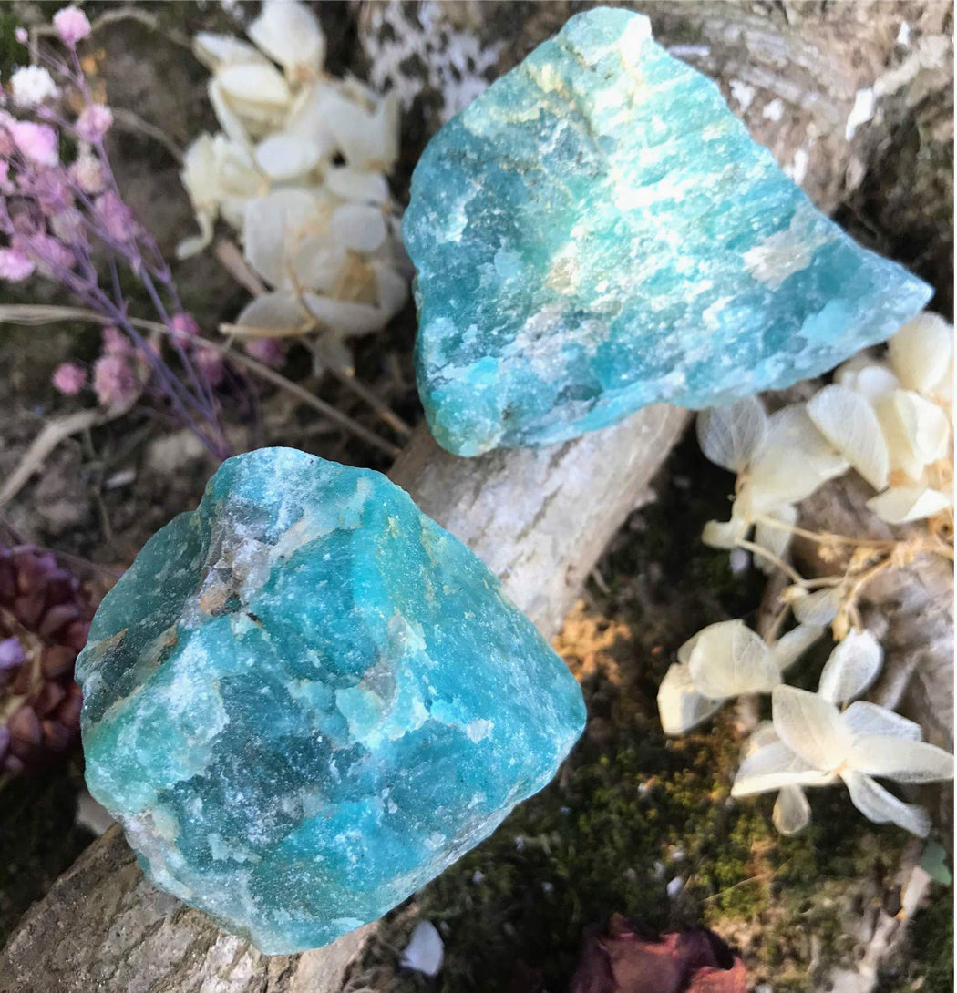 Amazonite Crystal — Stone of Luck, Truth & Harmonious Energy