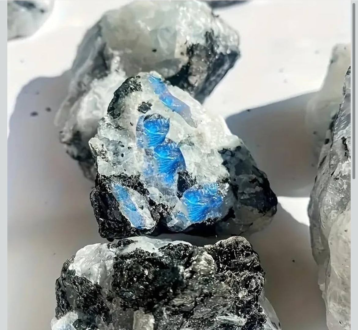 Moonstone Crystal — Stone of New Beginnings & Lunar Flow