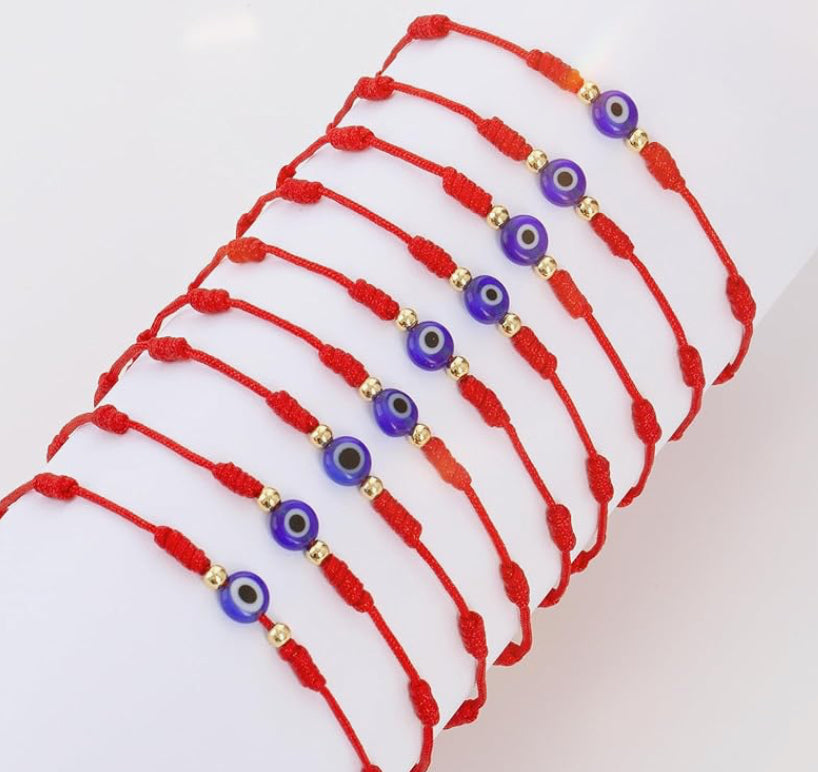 Knotted Evil Eye Bracelet
