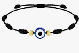 Knotted Evil Eye Bracelet