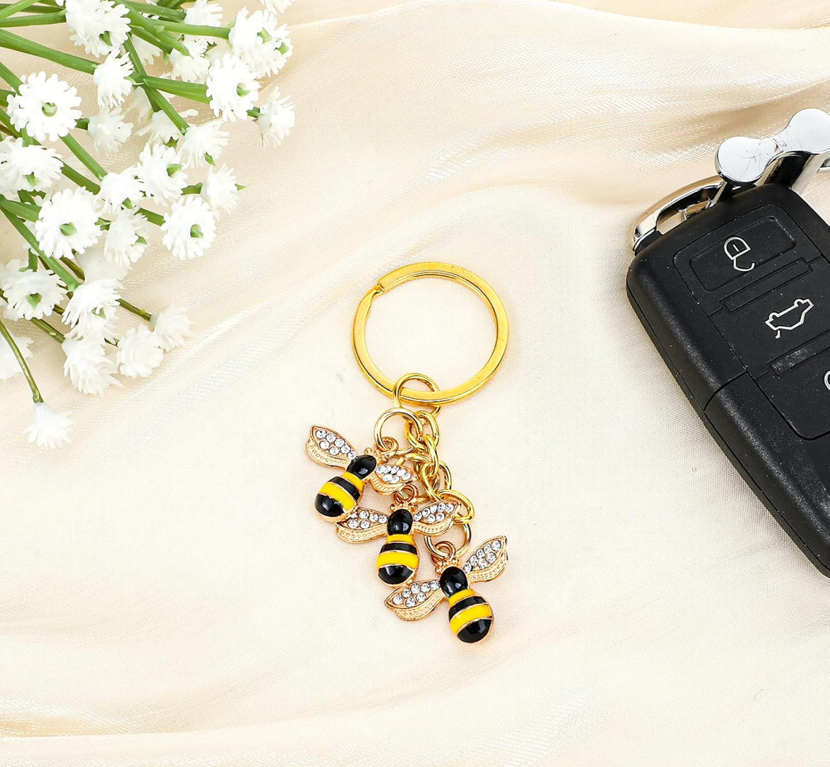 HoneyBee Keychain