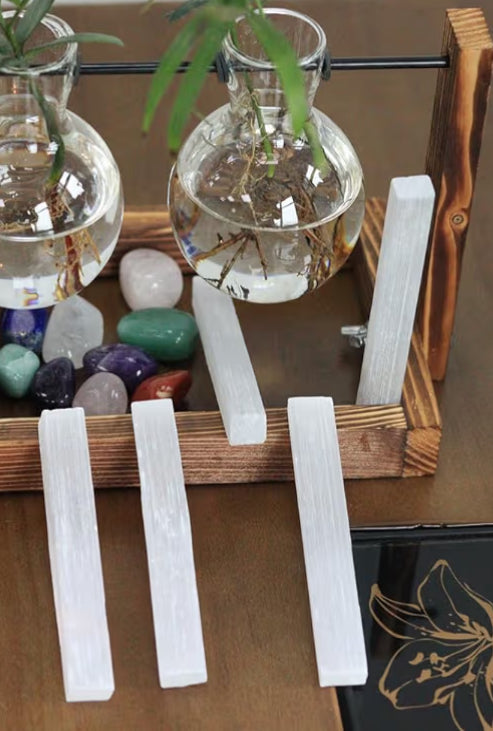 Selenite Wands — Moon-Kissed Cleansing Crystals