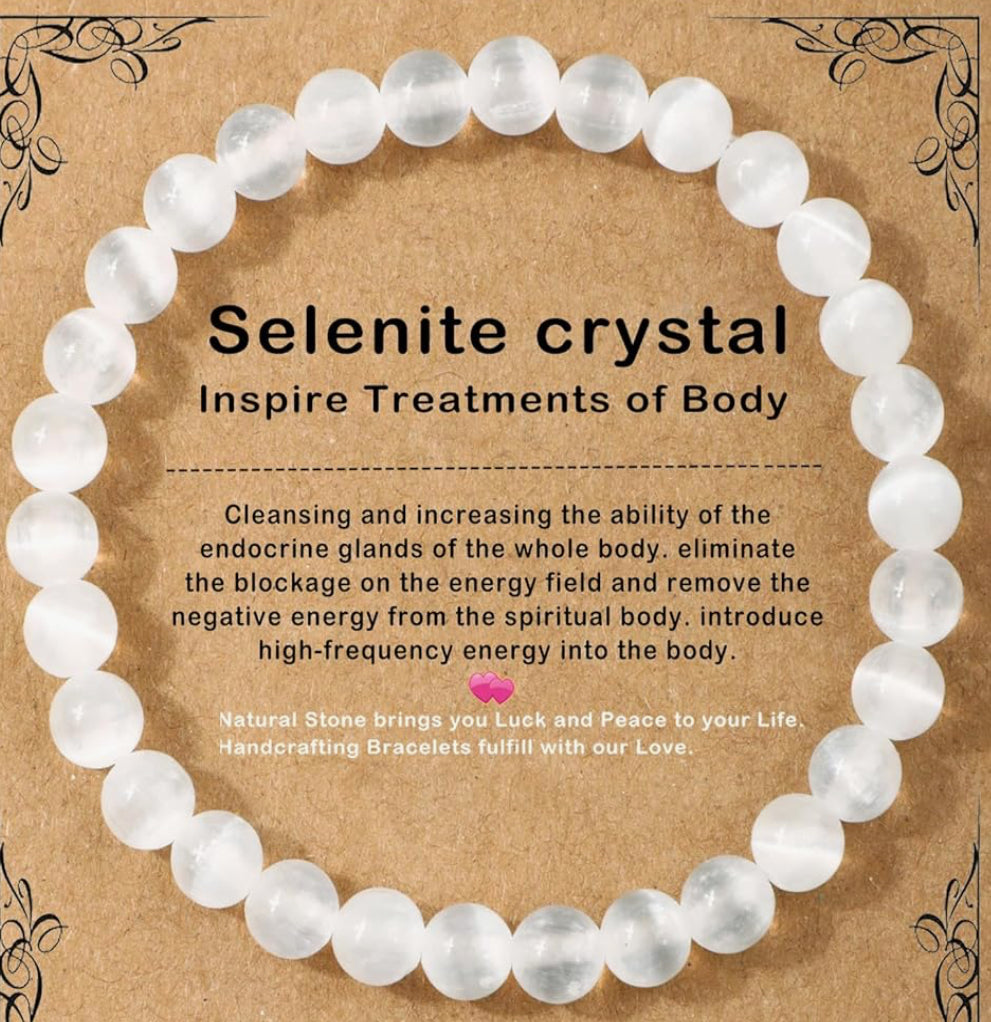 Selenite Bracelet