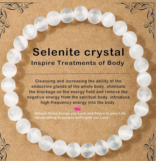 Selenite Bracelet
