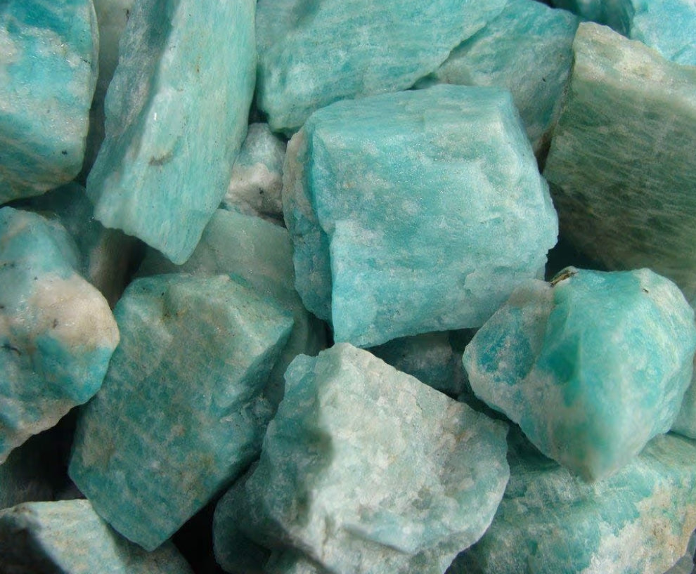 Amazonite Crystal — Stone of Luck, Truth & Harmonious Energy