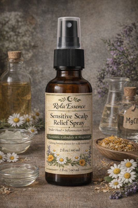 Sensitive Scalp Relief Spray - Tender Head Approved, Sensitive Scalp Treating, Inflammation Calming