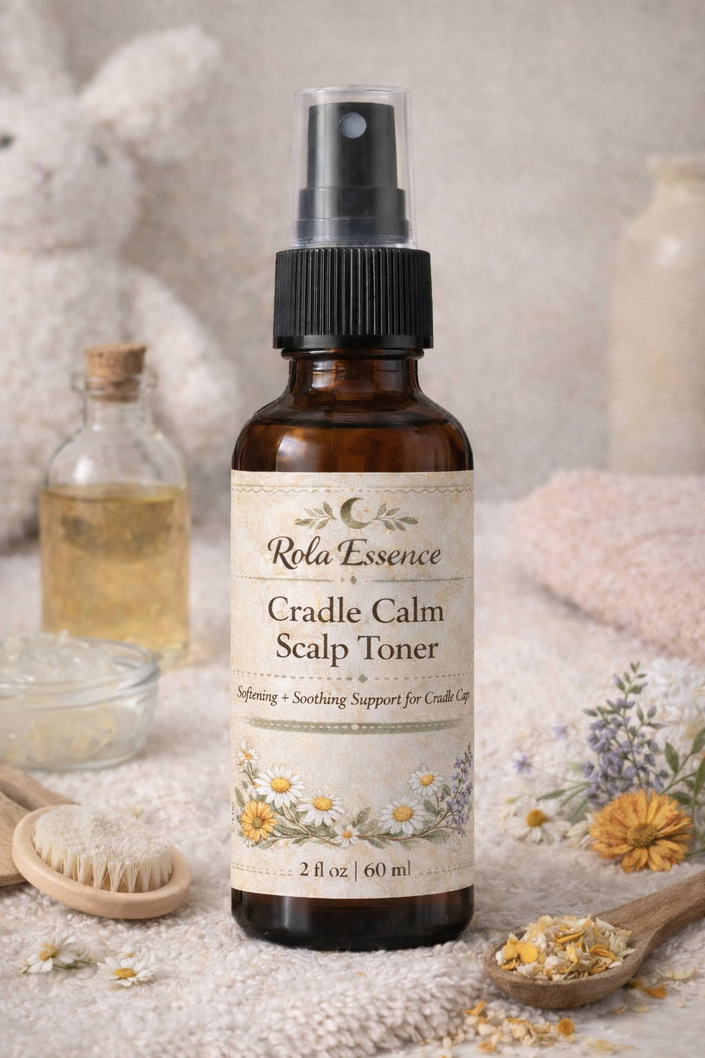 Cradle Calm Scalp Toner - Cradle Cap Scalp Spray