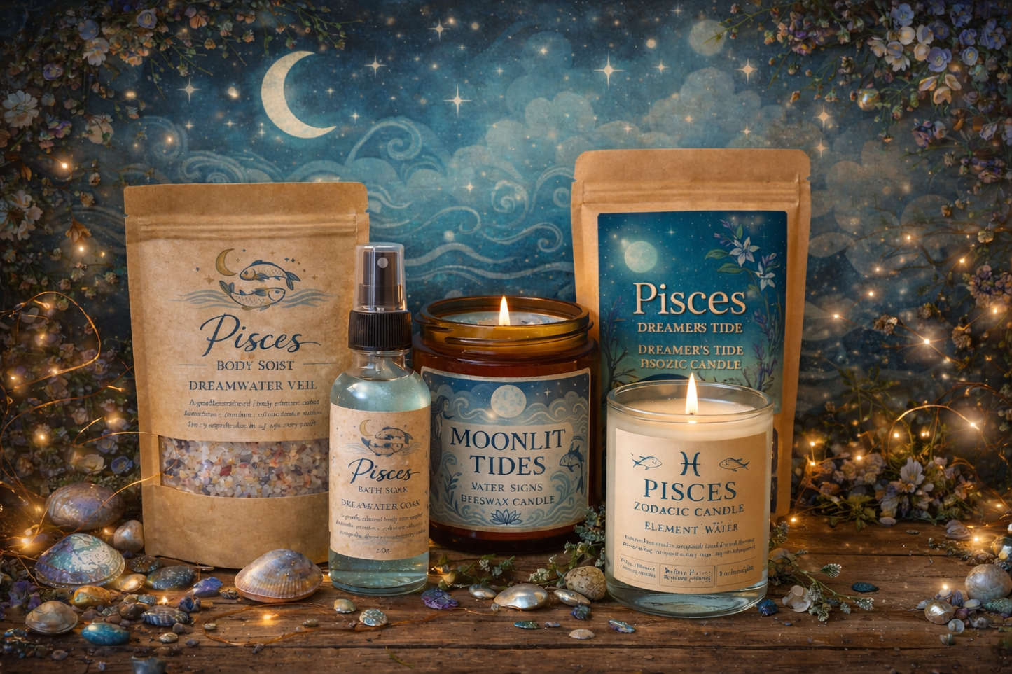 Pisces Product Bundle – Dreamer’s Tide