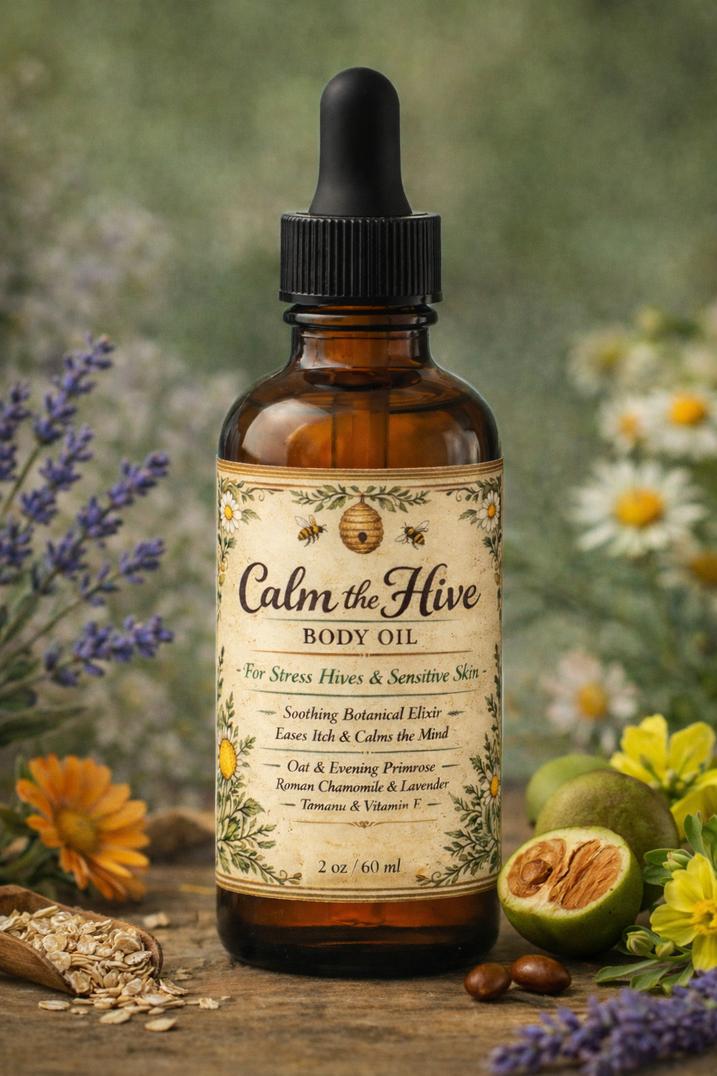 Calm the Hive Body Oil