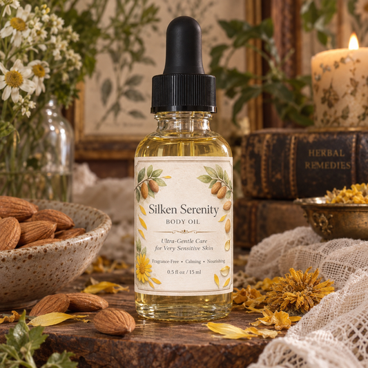 Silken Dew Ultra Hydrating Body Oil - Restoring, Rejuvenating, & Hydrating Dry Body Oil
