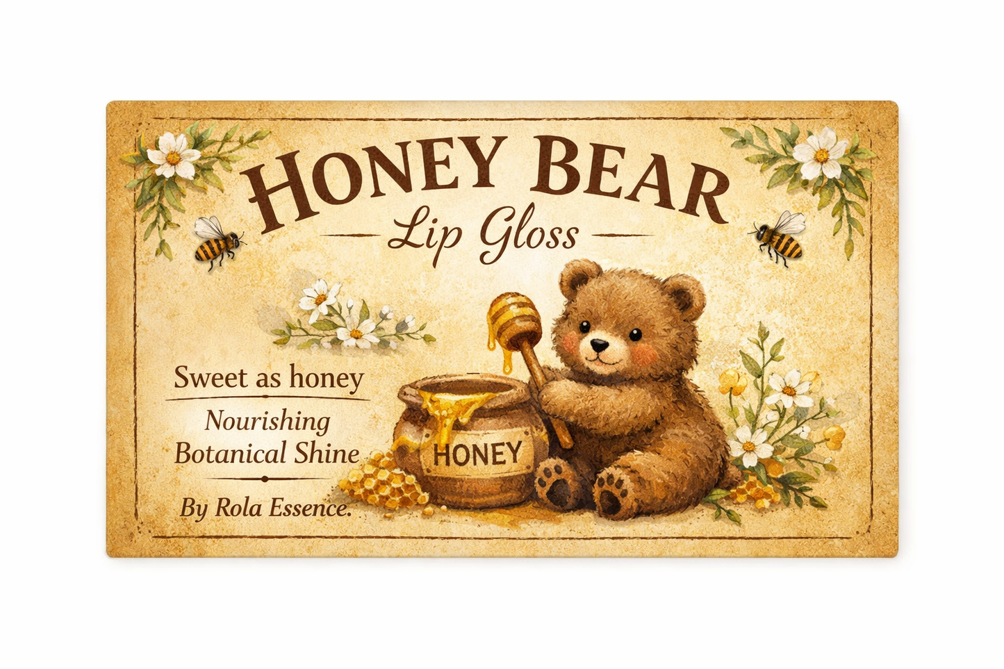 Honey Bear - Lip Gloss