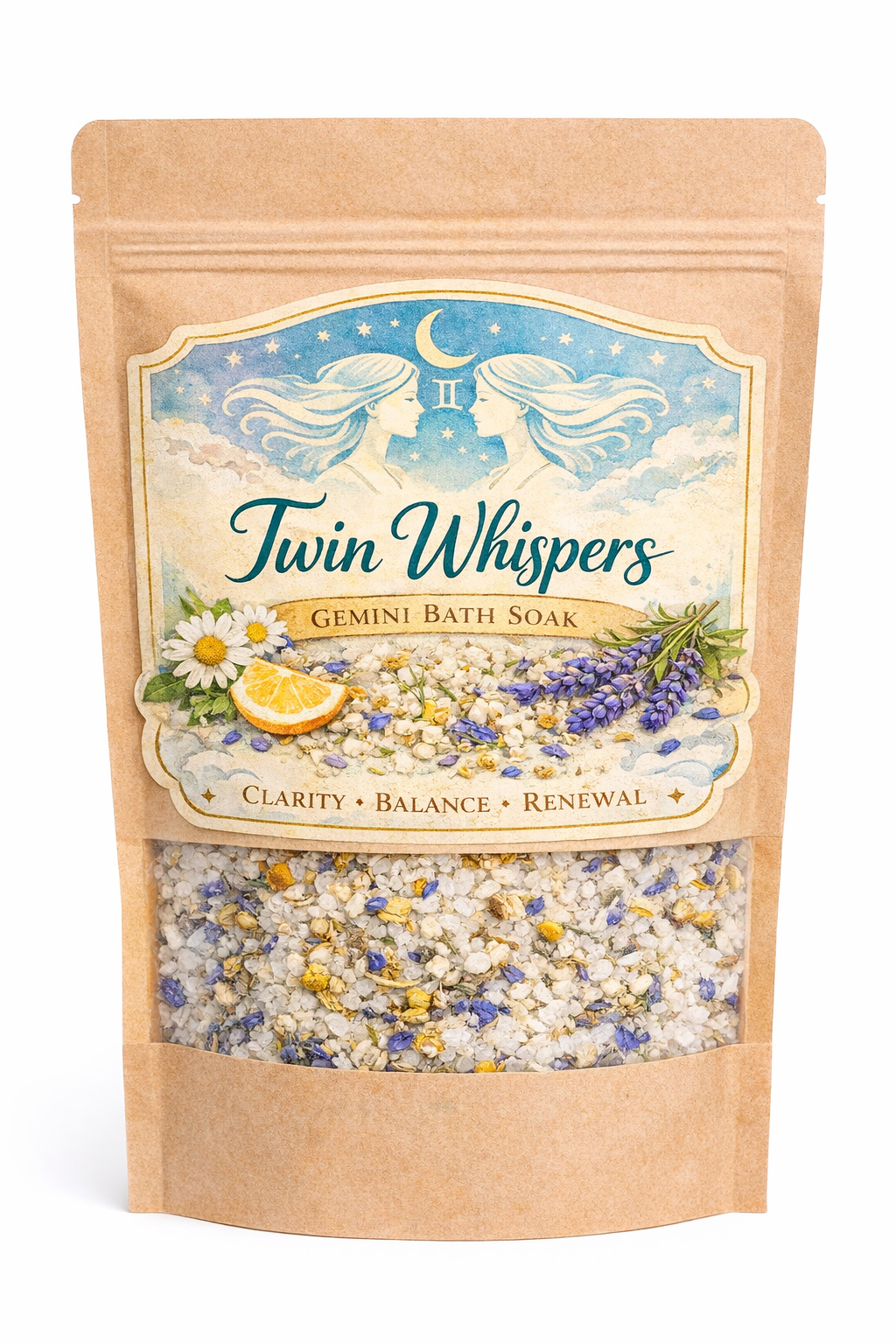 Twin Whispers – Gemini Bath Soak