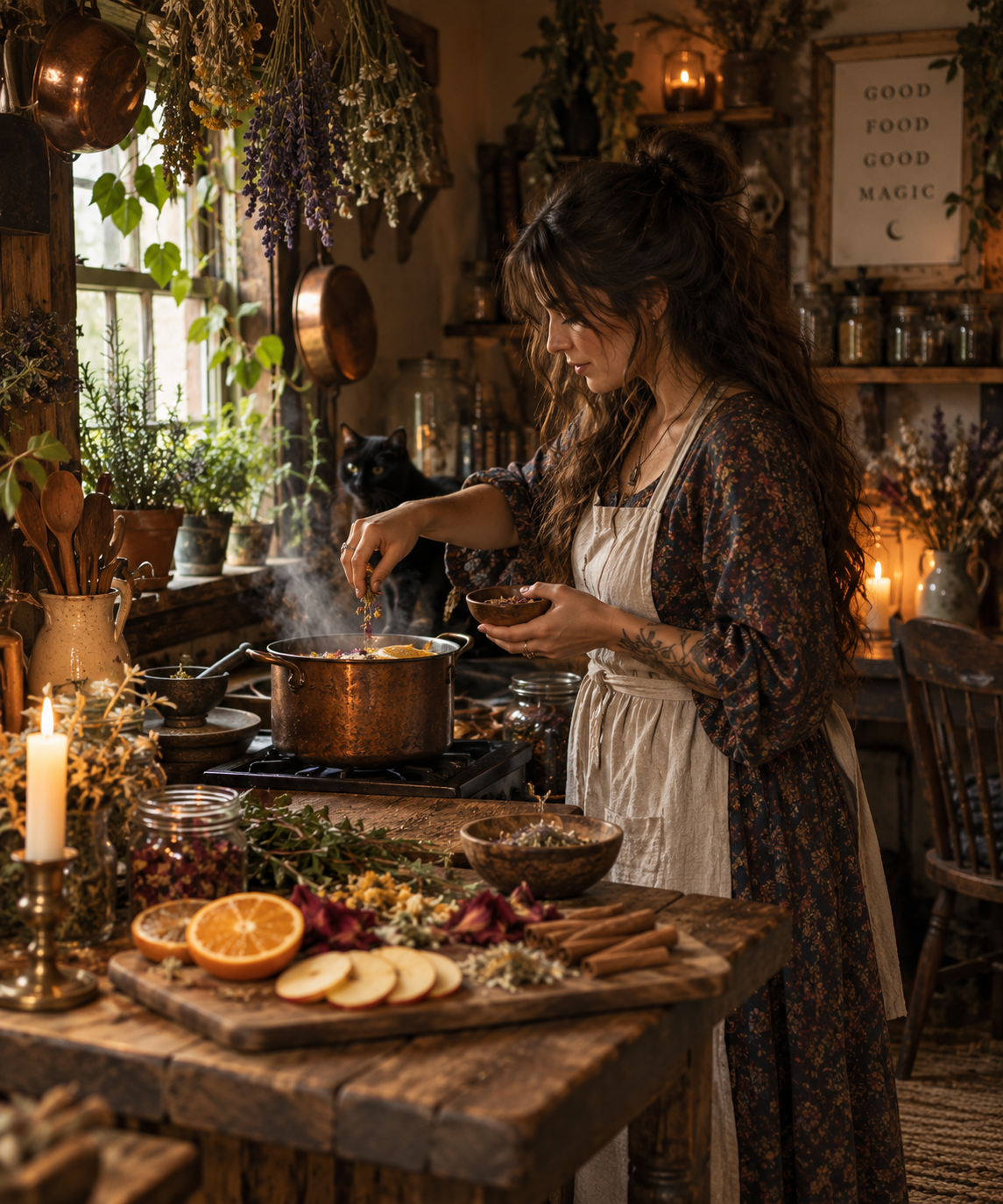 The Enchanted Hearth Simmer Pot