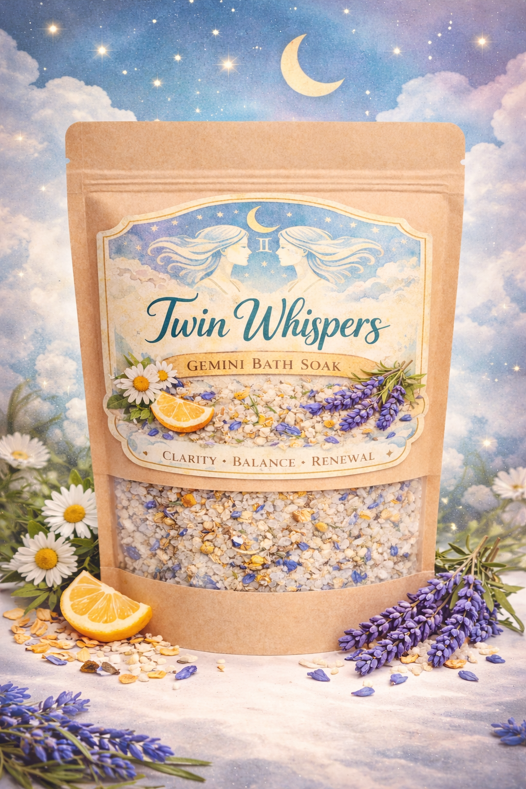 Twin Whispers – Gemini Bath Soak