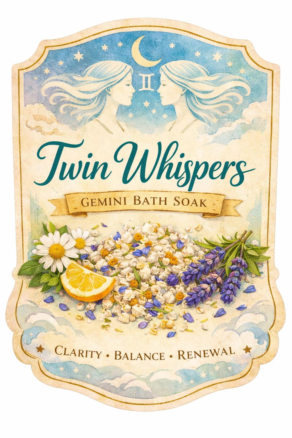 Twin Whispers – Gemini Bath Soak