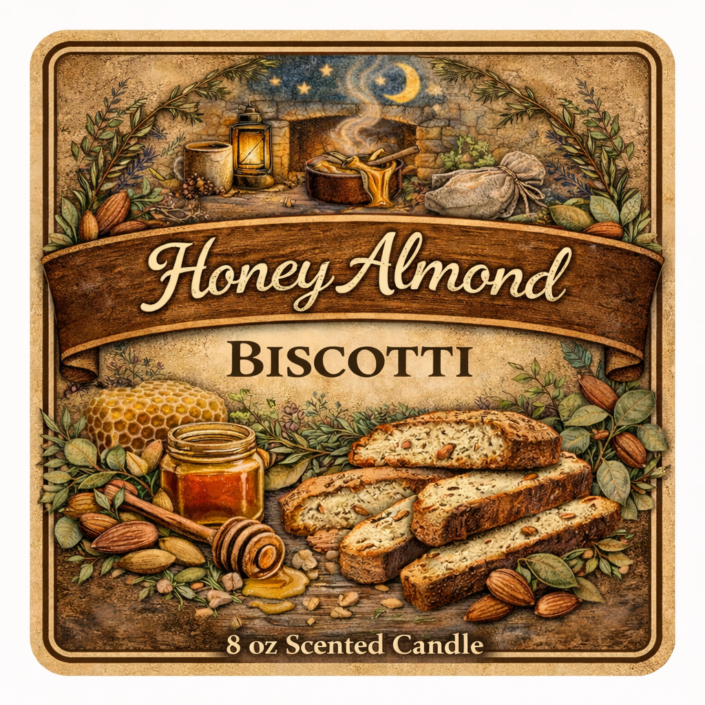Honey Almond Biscotti Candle