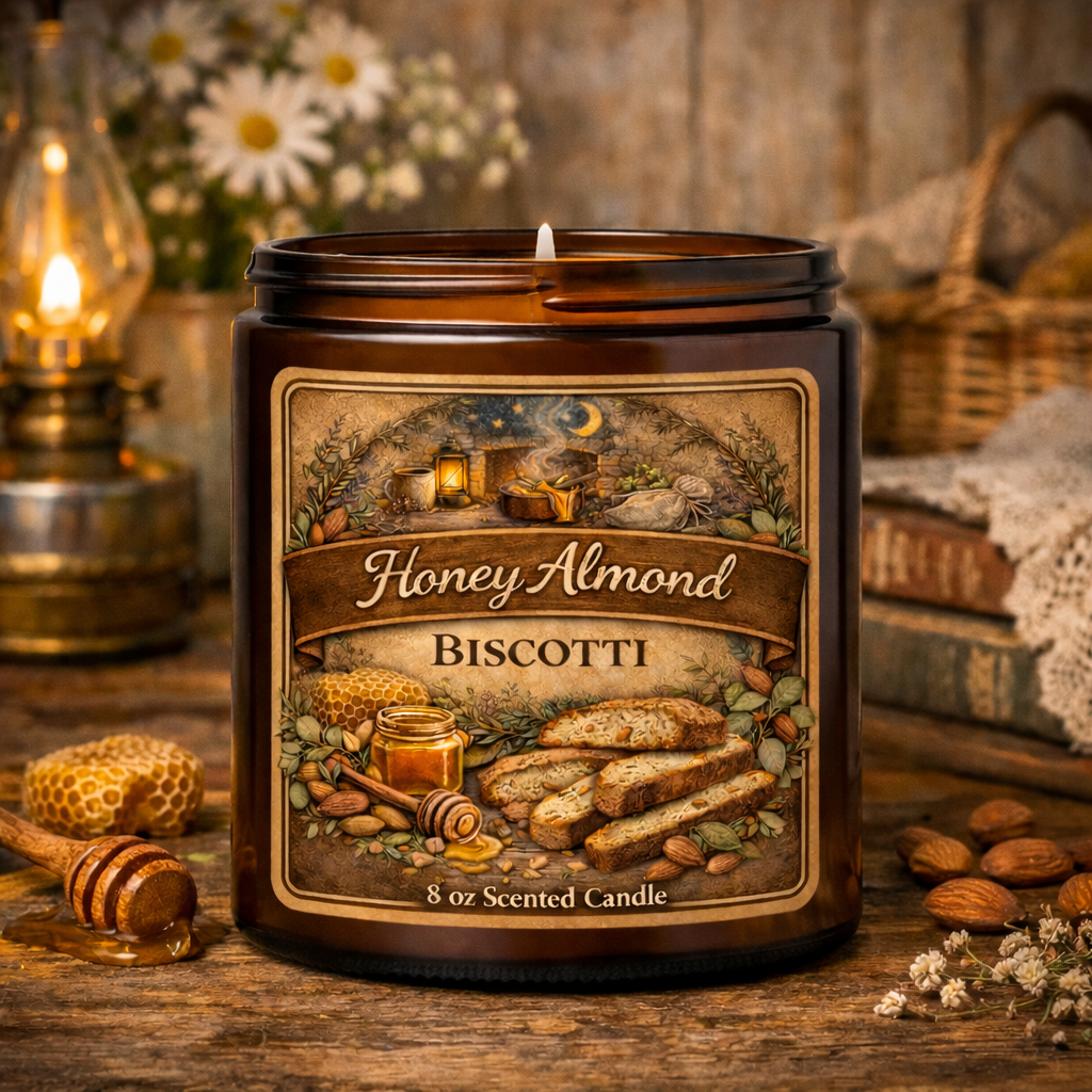 Honey Almond Biscotti Candle