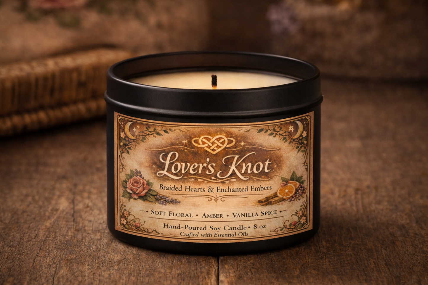 Lover’s Knot Candle
