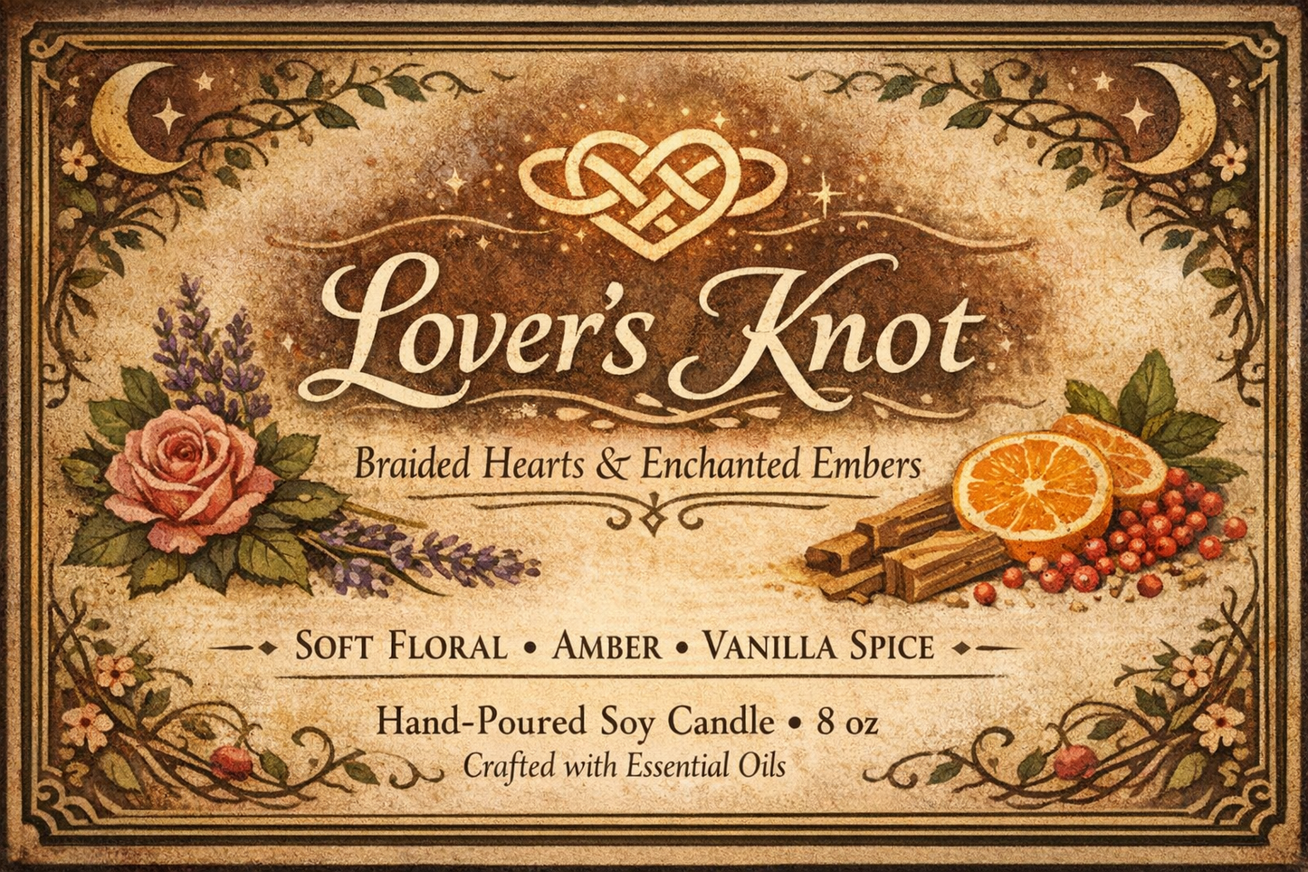 Lover’s Knot Candle