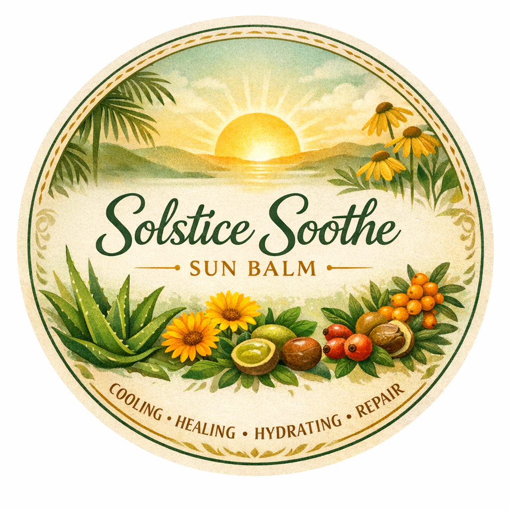 Solstice Soothe Sun Balm - Sun Burn Relief Balm