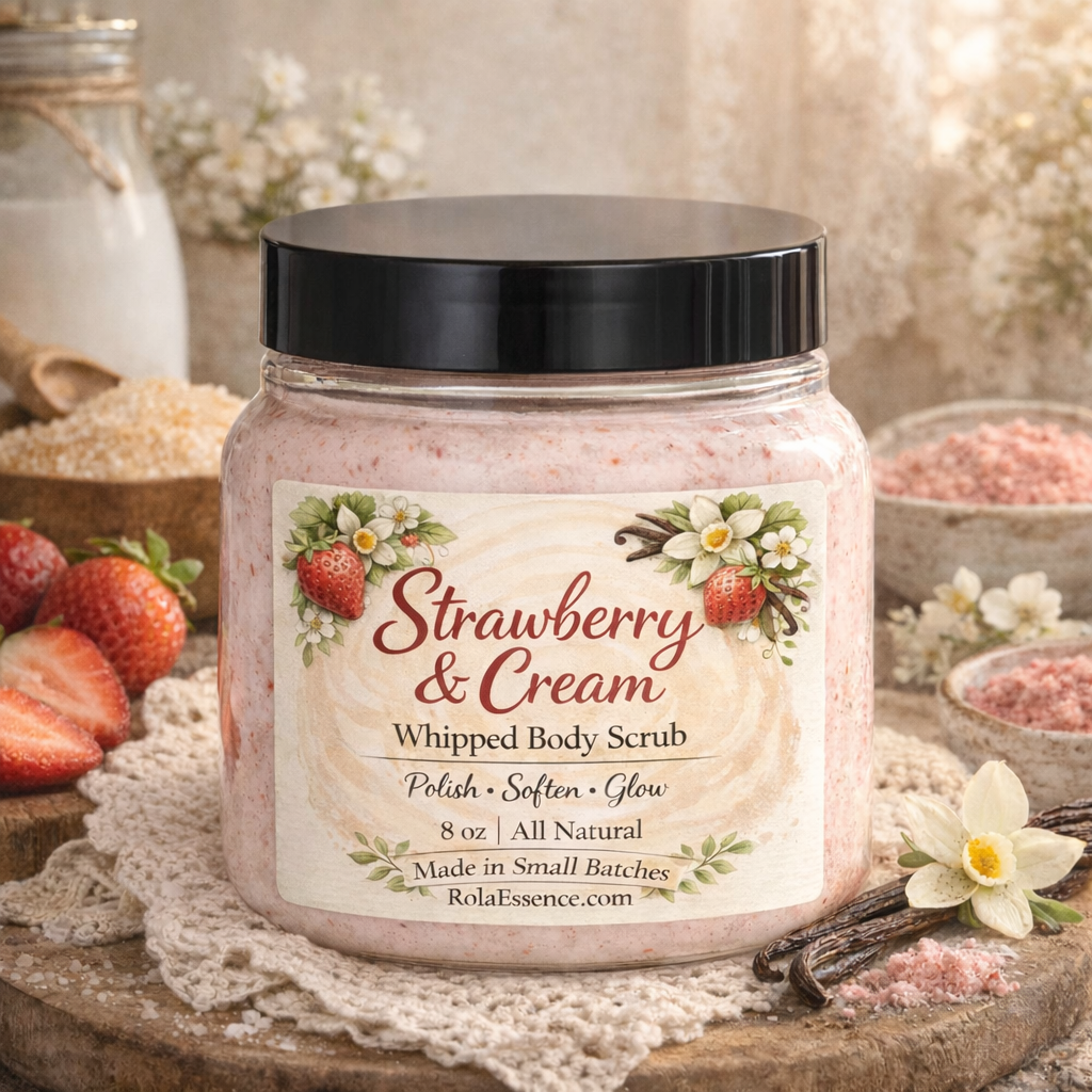 Strawberry & Cream Body Scrub