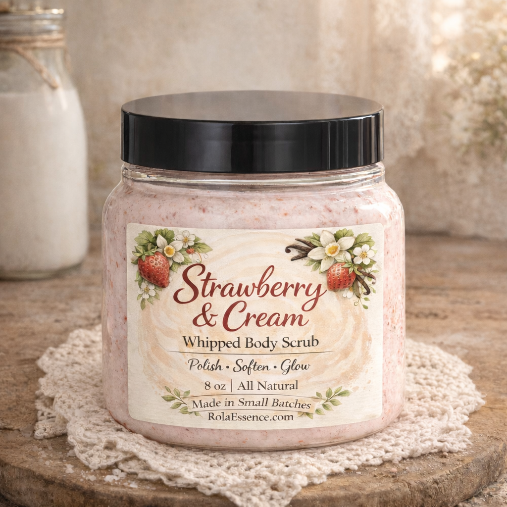 Strawberry & Cream Body Scrub