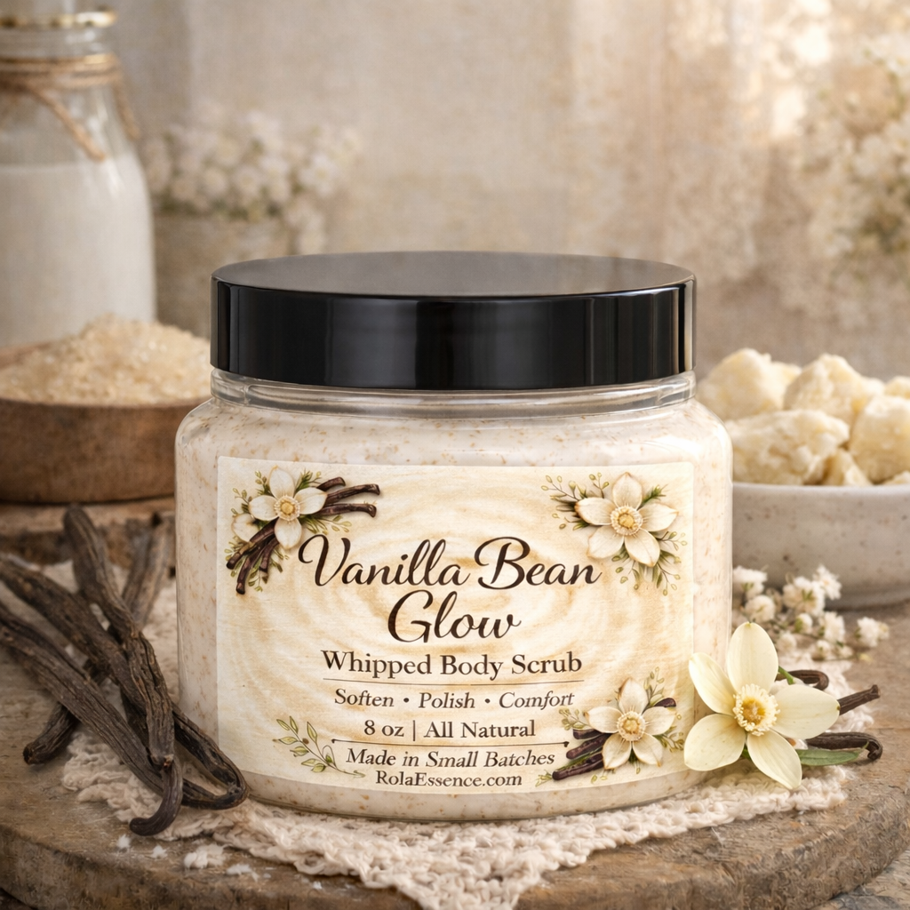 Vanilla Bean Glow Body Scrub