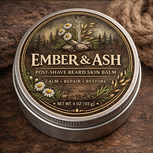 Ember & Ash - Post-Shave Beard Skin Balm
