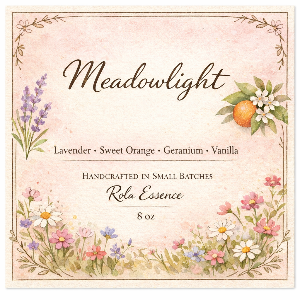 Meadowlight Beeswax Candle