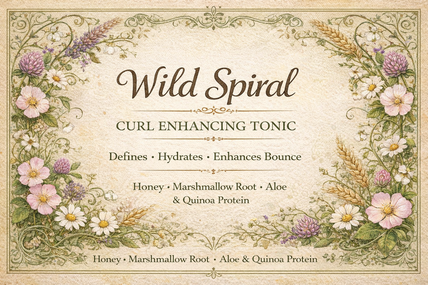 Wild Spiral Curl Enhancing Hair Tonic