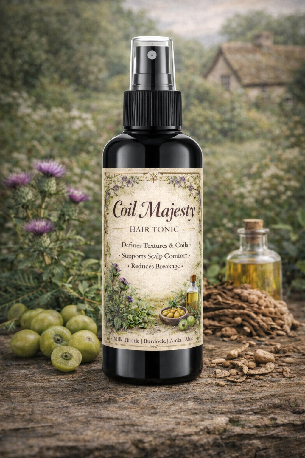 Coil Majesty Hair Tonic - For 4A-4C Hair Textures