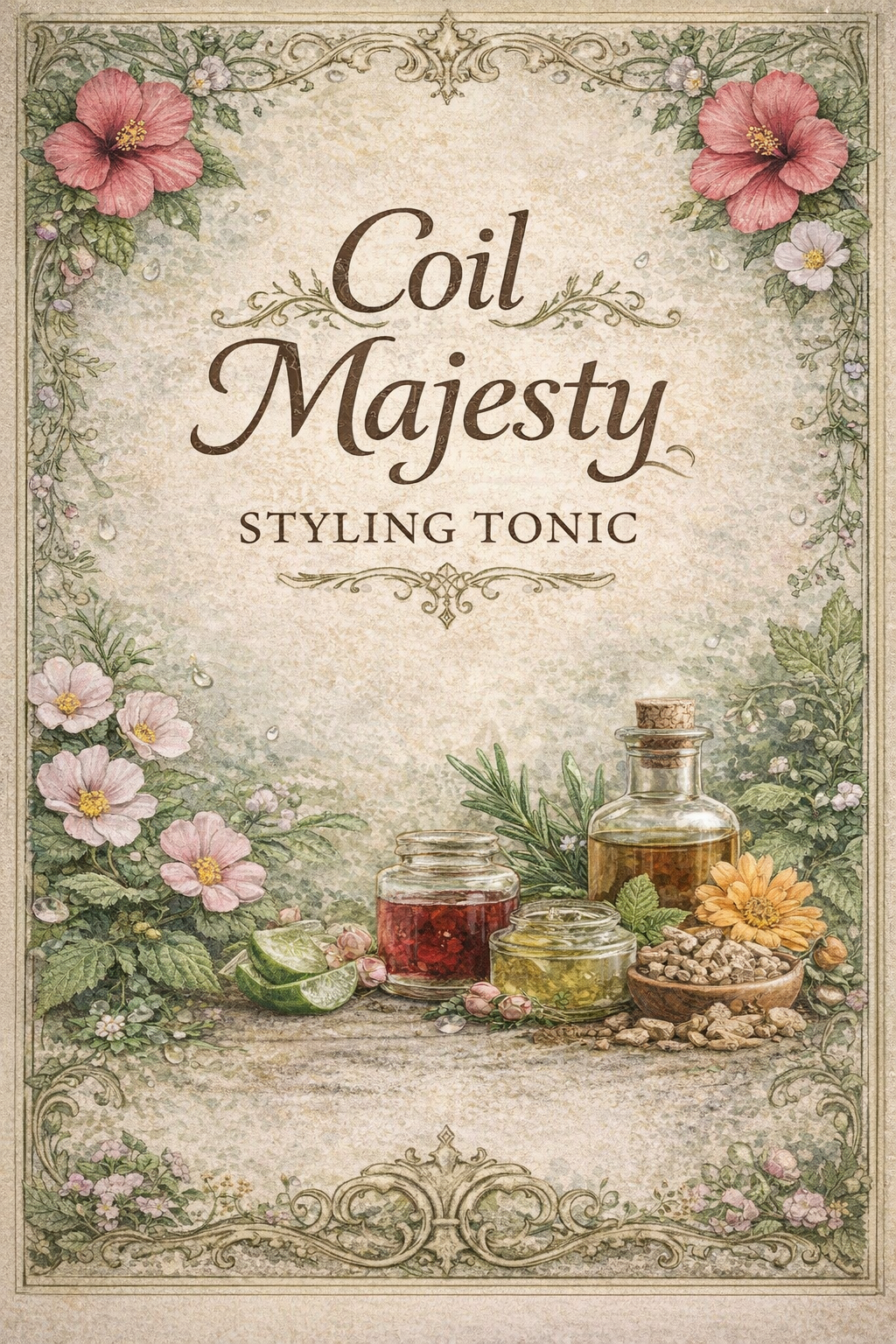 Coil Majesty Styling Hair Tonic • For 4A - 4C Hair Types