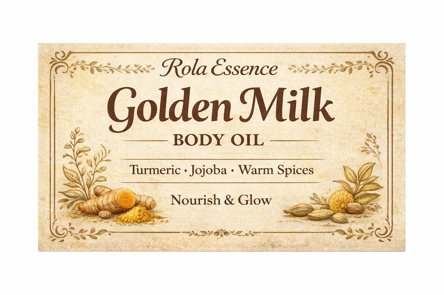 Golden Milk Body Oil