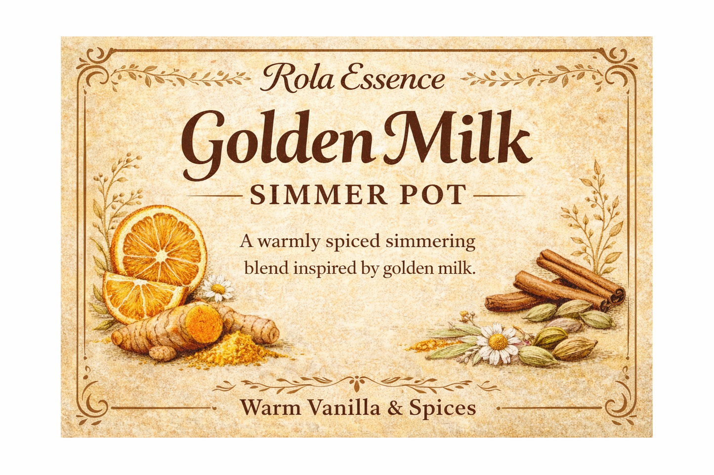 Golden Milk Simmer Pot