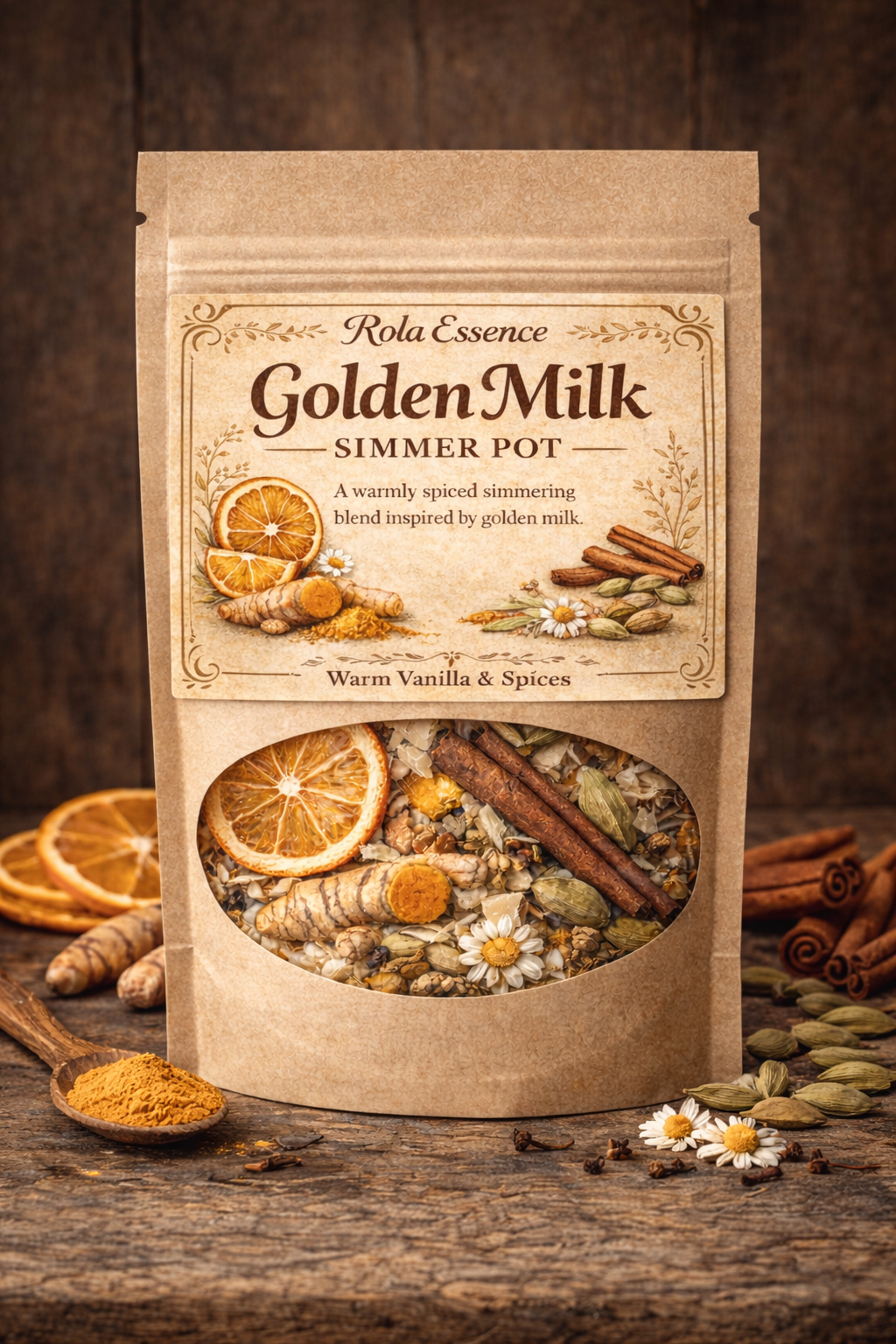 Golden Milk Simmer Pot
