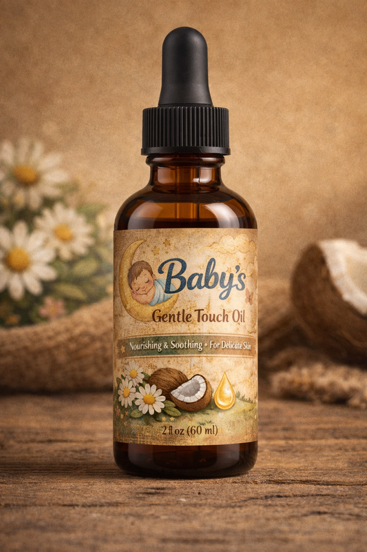Baby’s Gentle Touch Face & Body Oil - Nurturing, Dryness Reducing, Protecting